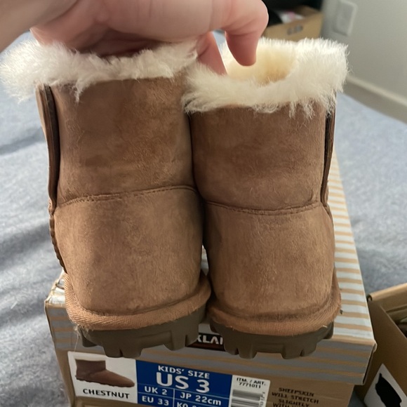 Kids shearling boot Ugg look alike size 3 - Picture 5 of 10